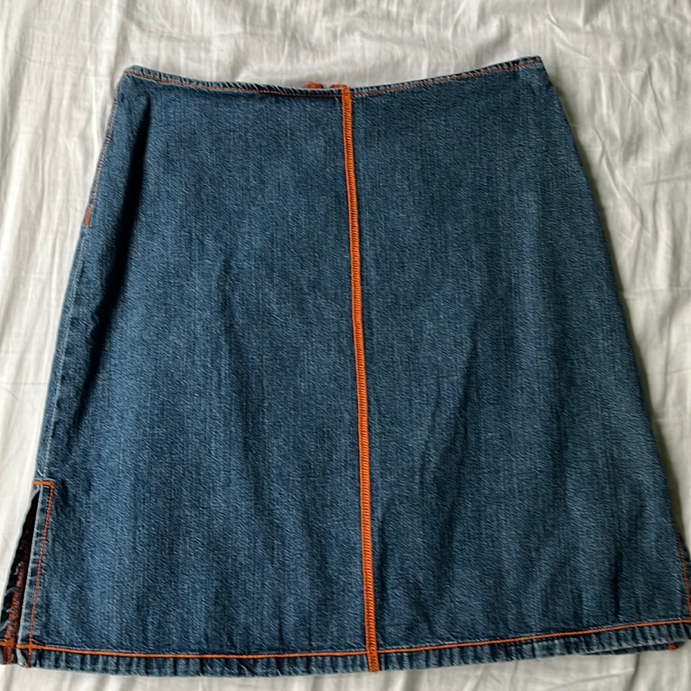 Vintage Big Blue Skirt